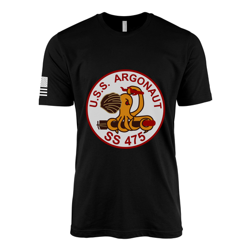 USS Argonaut (SS-475) Submarine T-Shirt Tactically Acquired Black M