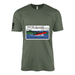 USS Asheville (SSN-758) Submarine T-Shirt Tactically Acquired Military Green L
