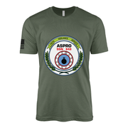 USS Aspro (SSN-648) Submarine T-Shirt Tactically Acquired Military Green L