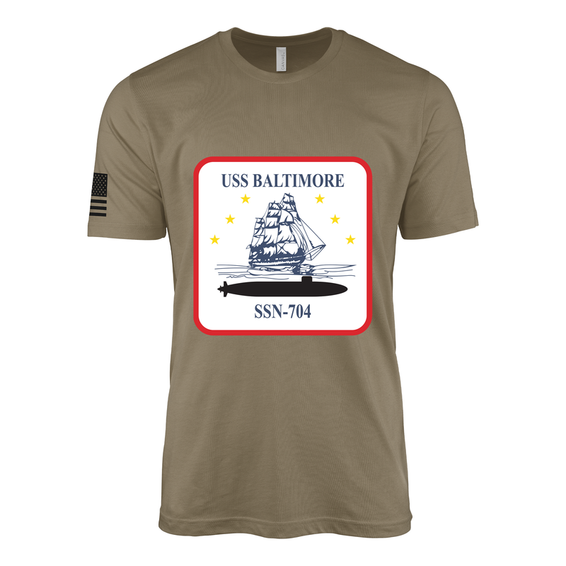 USS Baltimore (SSN-704) Submarine T-Shirt