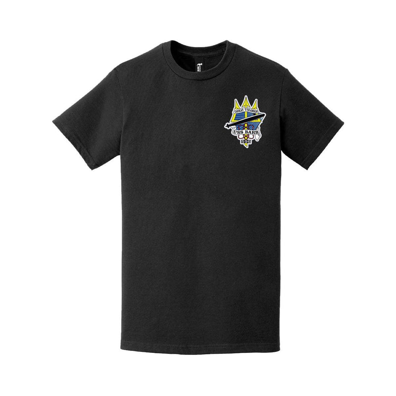 USS Barb (SSN-596) Left Chest Logo Emblem T-Shirt