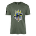 USS Barb (SSN-596) Submarine T-Shirt Tactically Acquired Military Green L