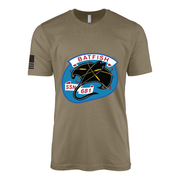 USS Batfish (SSN-681) Submarine T-Shirt Tactically Acquired Coyote Brown S