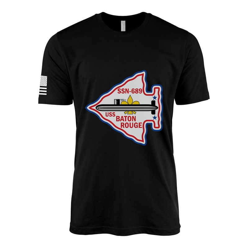 USS Baton Rouge (SSN-689) Submarine T-Shirt