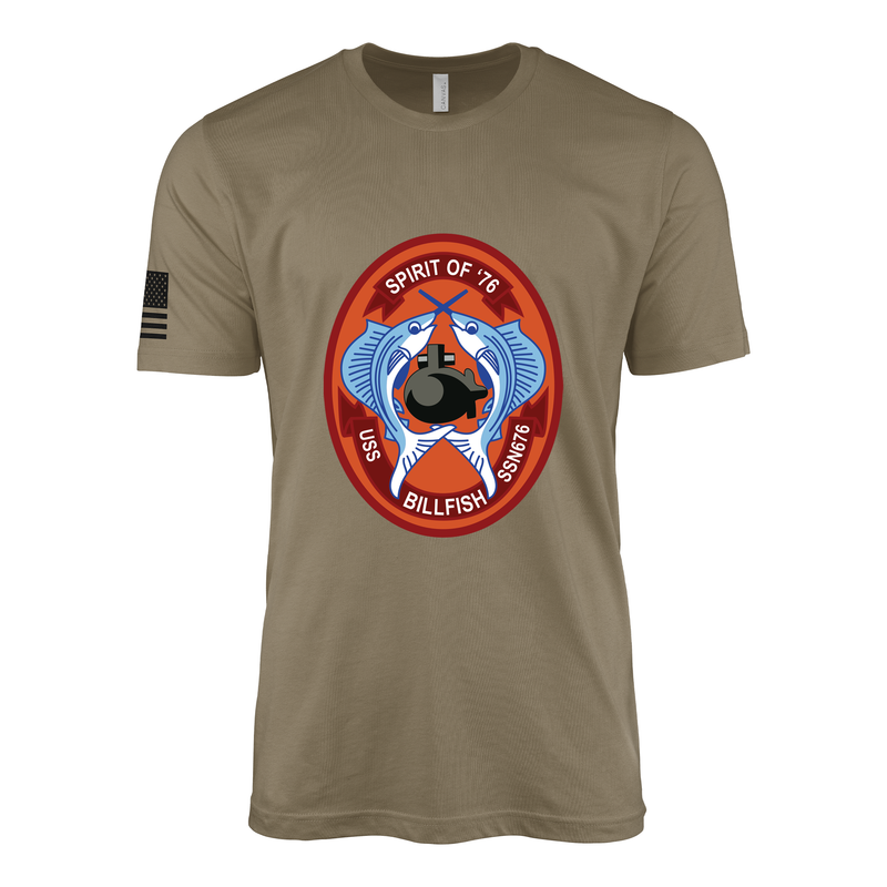 USS Billfish (SSN-676) Submarine T-Shirt