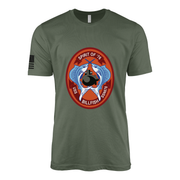 USS Billfish (SSN-676) Submarine T-Shirt Tactically Acquired Military Green L