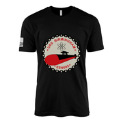 USS Birmingham (SSN-695) Submarine T-Shirt Tactically Acquired Black M