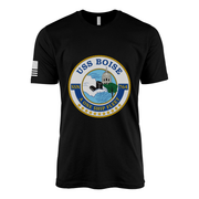 USS Boise (SSN-764) Submarine T-Shirt Tactically Acquired Black M