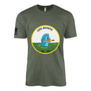 USS Bonita (SS-165) Submarine T-Shirt Tactically Acquired Military Green L