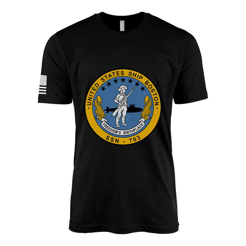 USS Boston (SSN-703) Submarine T-Shirt