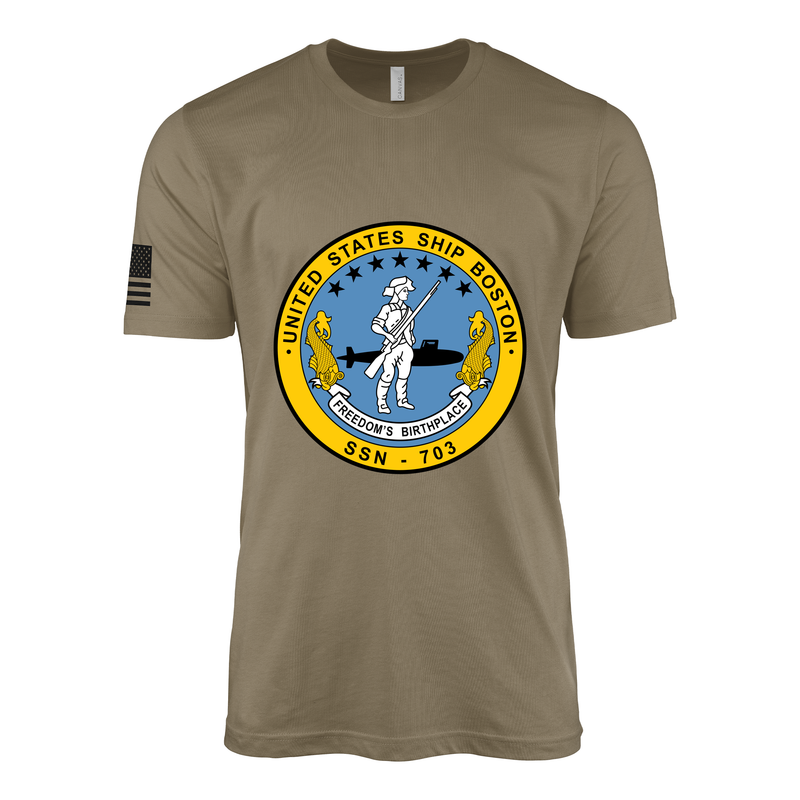 USS Boston (SSN-703) Submarine T-Shirt