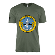 USS Boston (SSN-703) Submarine T-Shirt Tactically Acquired Military Green L
