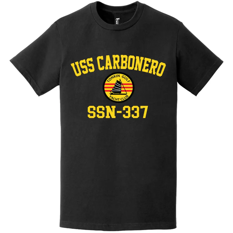 USS Carbonero (SSN-337) Tonkin Gulf Yacht Club T-Shirt