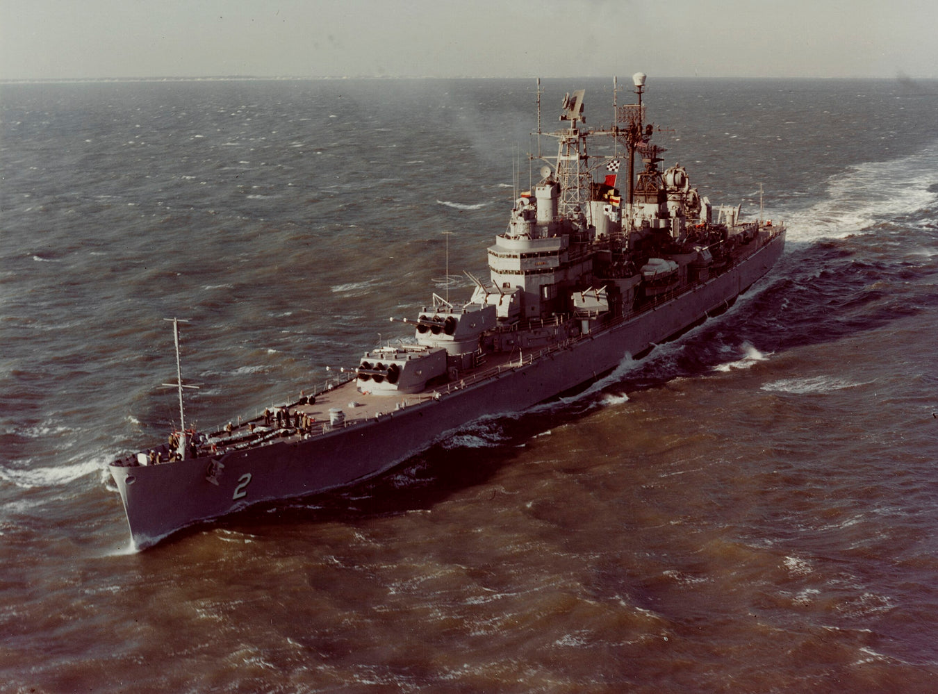 USS Canberra on 9 January 1961