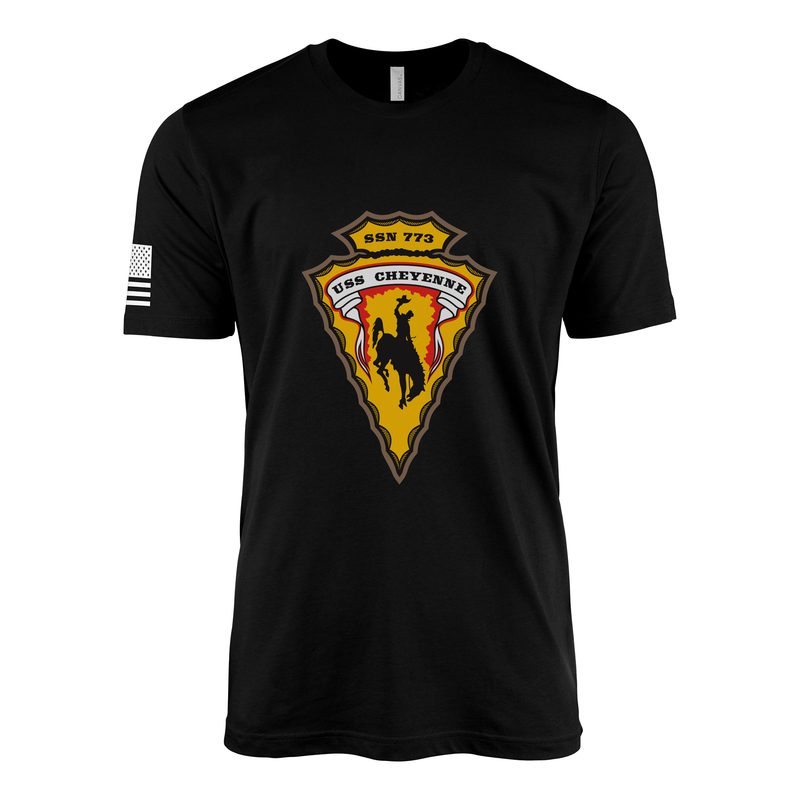 USS Cheyenne (SSN-773) Submarine T-Shirt