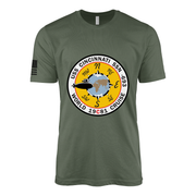 USS Cincinnati (SSN-693) Submarine T-Shirt Tactically Acquired Military Green L