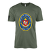 USS City of Corpus Christi (SSN-705) Submarine T-Shirt Tactically Acquired Military Green L