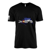 USS Colorado (SSN-788) Submarine T-Shirt Tactically Acquired Black M