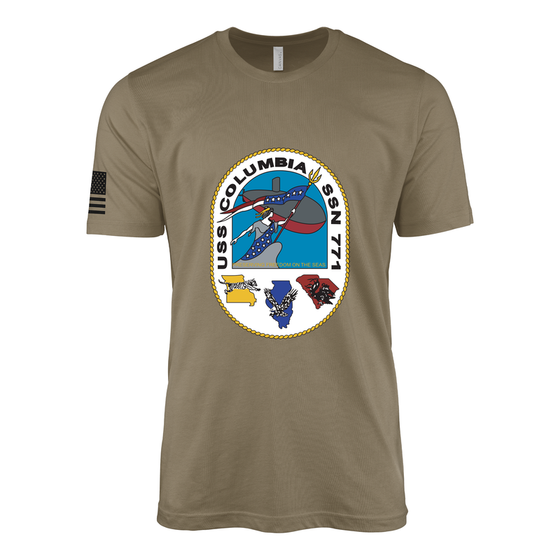 USS Columbia (SSN-771) Submarine T-Shirt