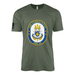 USS Connecticut (SSN-22) Submarine T-Shirt Tactically Acquired Military Green L