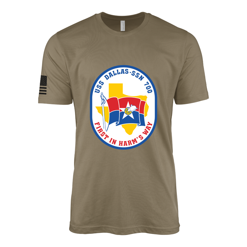 USS Dallas (SSN-700) Submarine T-Shirt