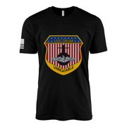 USS Drum (SSN-677) Submarine T-Shirt Tactically Acquired Black M