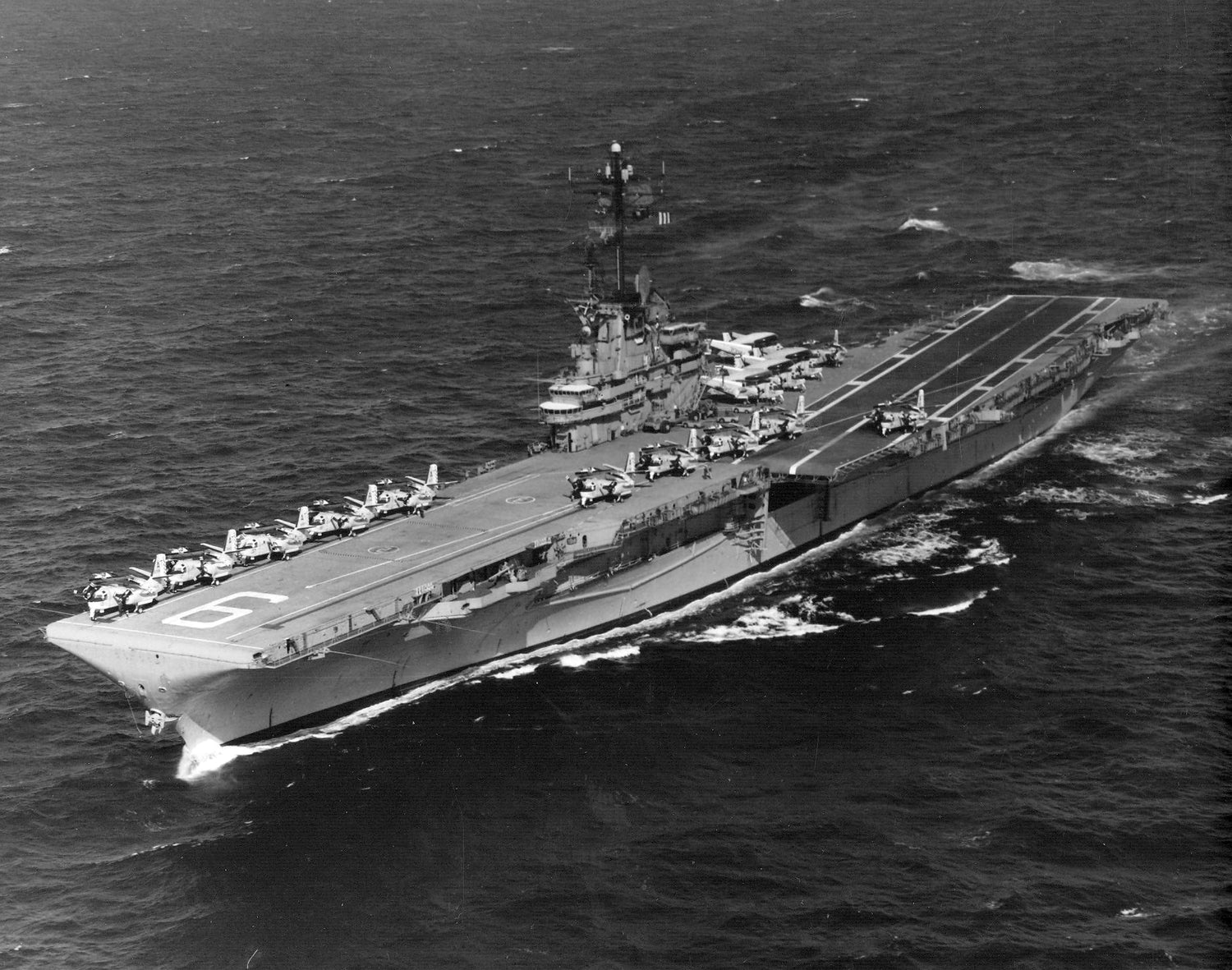 USS Essex in June 1967.