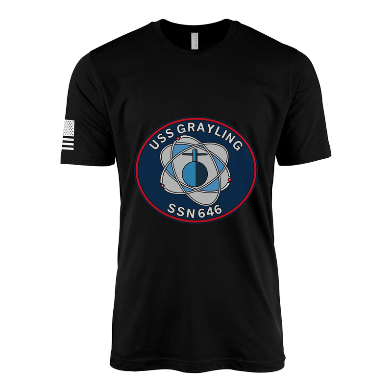 USS Grayling (SSN-646) Submarine T-Shirt