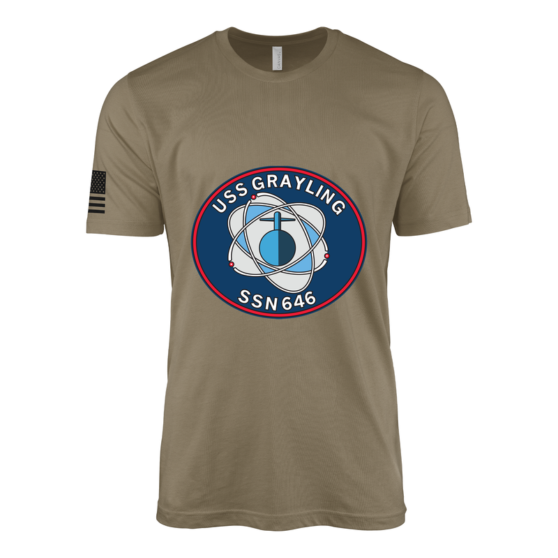 USS Grayling (SSN-646) Submarine T-Shirt