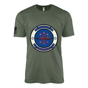 USS Haddock (SSN-621) Submarine T-Shirt Tactically Acquired Military Green L