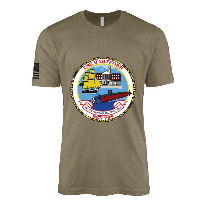 USS Hartford (SSN-768) Submarine T-Shirt