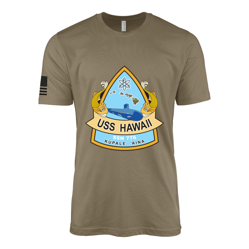 USS Hawaii (SSN-776) Submarine T-Shirt