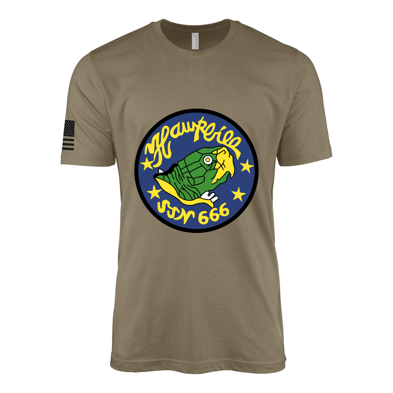 USS Hawkbill (SSN-666) Submarine T-Shirt