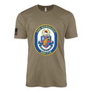 USS Honolulu (SSN-718) Submarine T-Shirt Tactically Acquired Coyote Brown S
