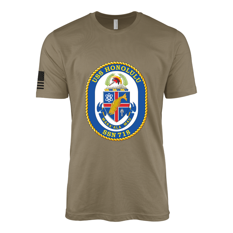 USS Honolulu (SSN-718) Submarine T-Shirt