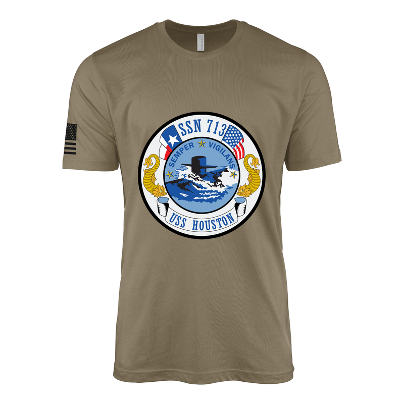 USS Houston (SSN-713) Submarine T-Shirt