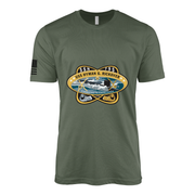 USS Hyman G Rickover (SSN-795) Submarine T-Shirt Tactically Acquired Military Green L