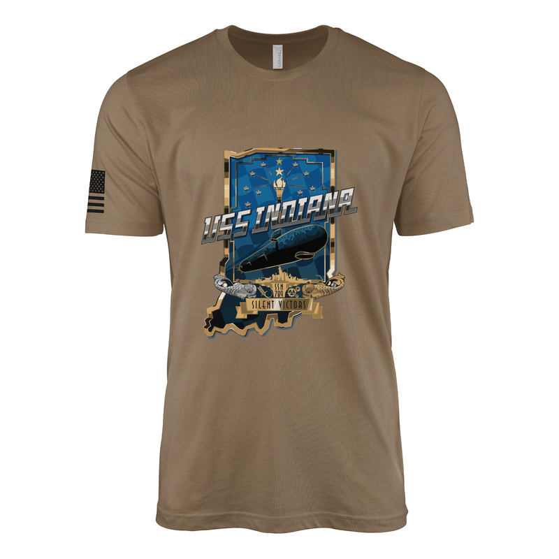 USS Indiana (SSN-789) Submarine T-Shirt
