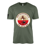 USS Jacksonville (SSN-699) Submarine T-Shirt Tactically Acquired Military Green XL