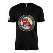 USS Jefferson City (SSN-759) Submarine T-Shirt Tactically Acquired Black L