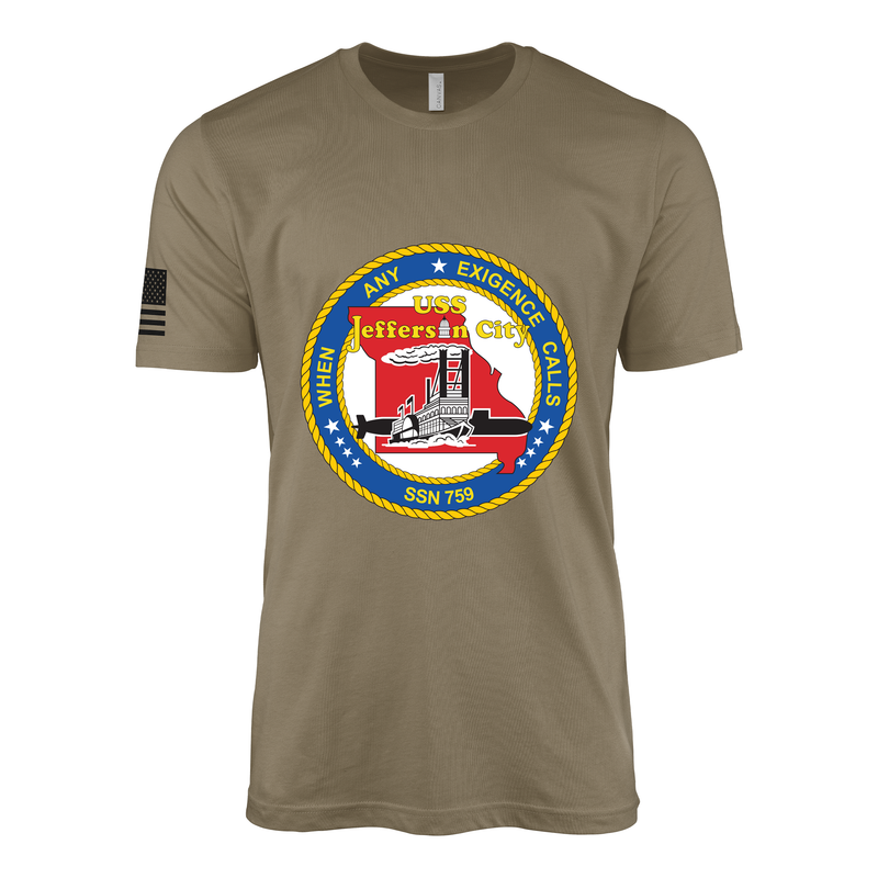 USS Jefferson City (SSN-759) Submarine T-Shirt