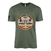 USS Jimmy Carter (SSN-23) Submarine T-Shirt Tactically Acquired Military Green XL