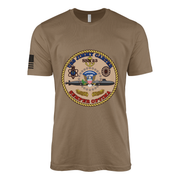 USS Jimmy Carter (SSN-23) Submarine T-Shirt Tactically Acquired Woodland Brown M