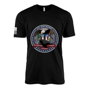 USS John Warner (SSN-785) Submarine T-Shirt Tactically Acquired Black L