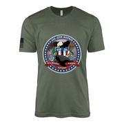 USS John Warner (SSN-785) Submarine T-Shirt Tactically Acquired Military Green XL