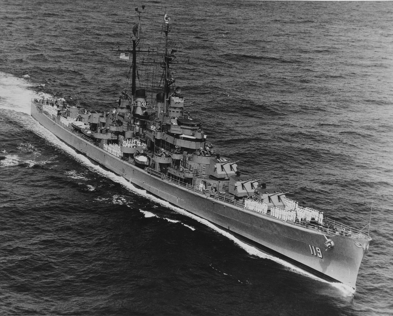 USS Juneau on 1 July 1951