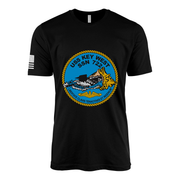 USS Key West (SSN-722) Submarine T-Shirt Tactically Acquired Black L