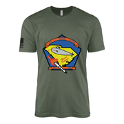 USS L Mendel Rivers (SSN-686) Submarine T-Shirt Tactically Acquired Military Green XL
