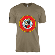 USS La Jolla (SSN-701) Submarine T-Shirt Tactically Acquired Coyote Brown S
