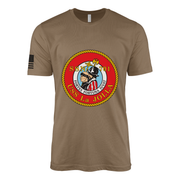 USS La Jolla (SSN-701) Submarine T-Shirt Tactically Acquired Woodland Brown M
